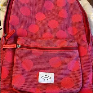 Fossil laptop book bag